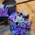Purple Prom Corsage and Boutonniere