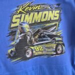 Custom Go Kart Shirt BLUE