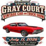 Town of Gray Court Car Show